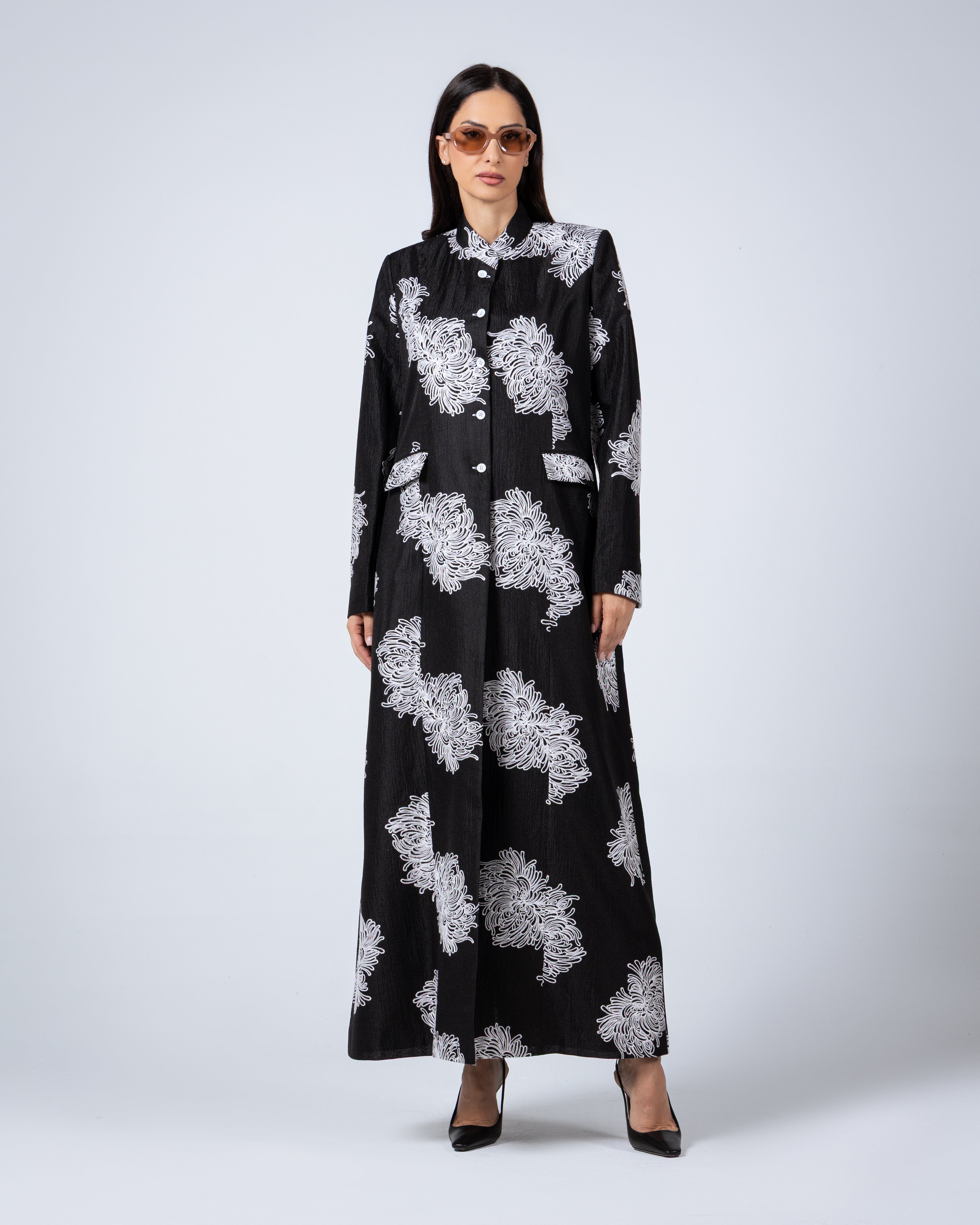 The Jacket 24 - Floral Black