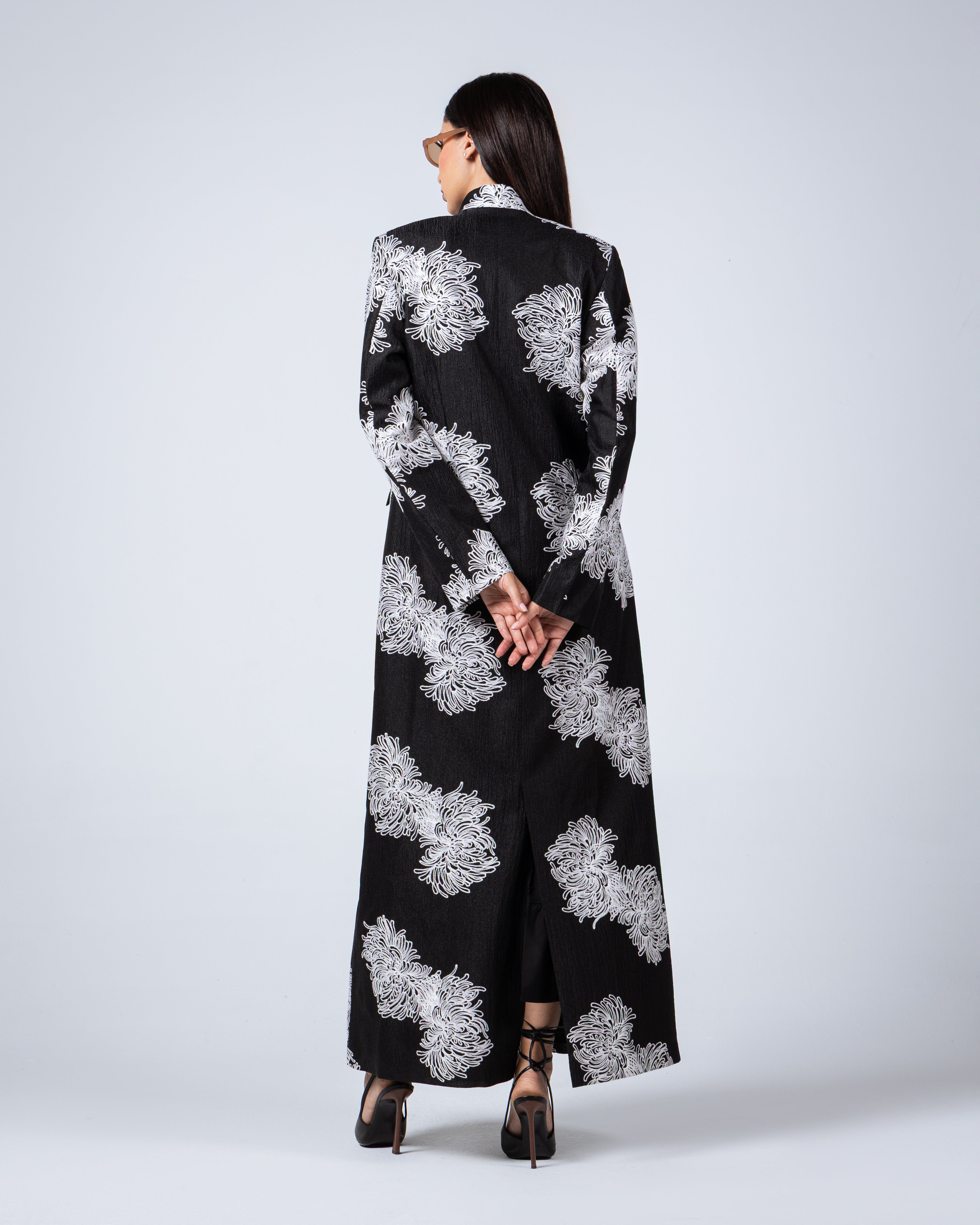 The Jacket 24 - Floral Black