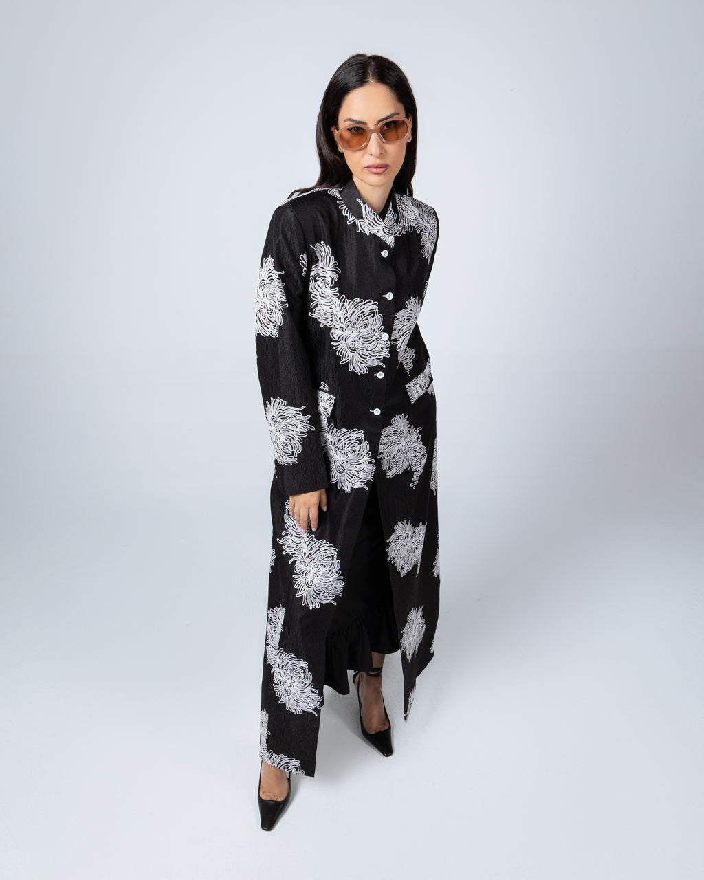 The Jacket 24 - Floral Black