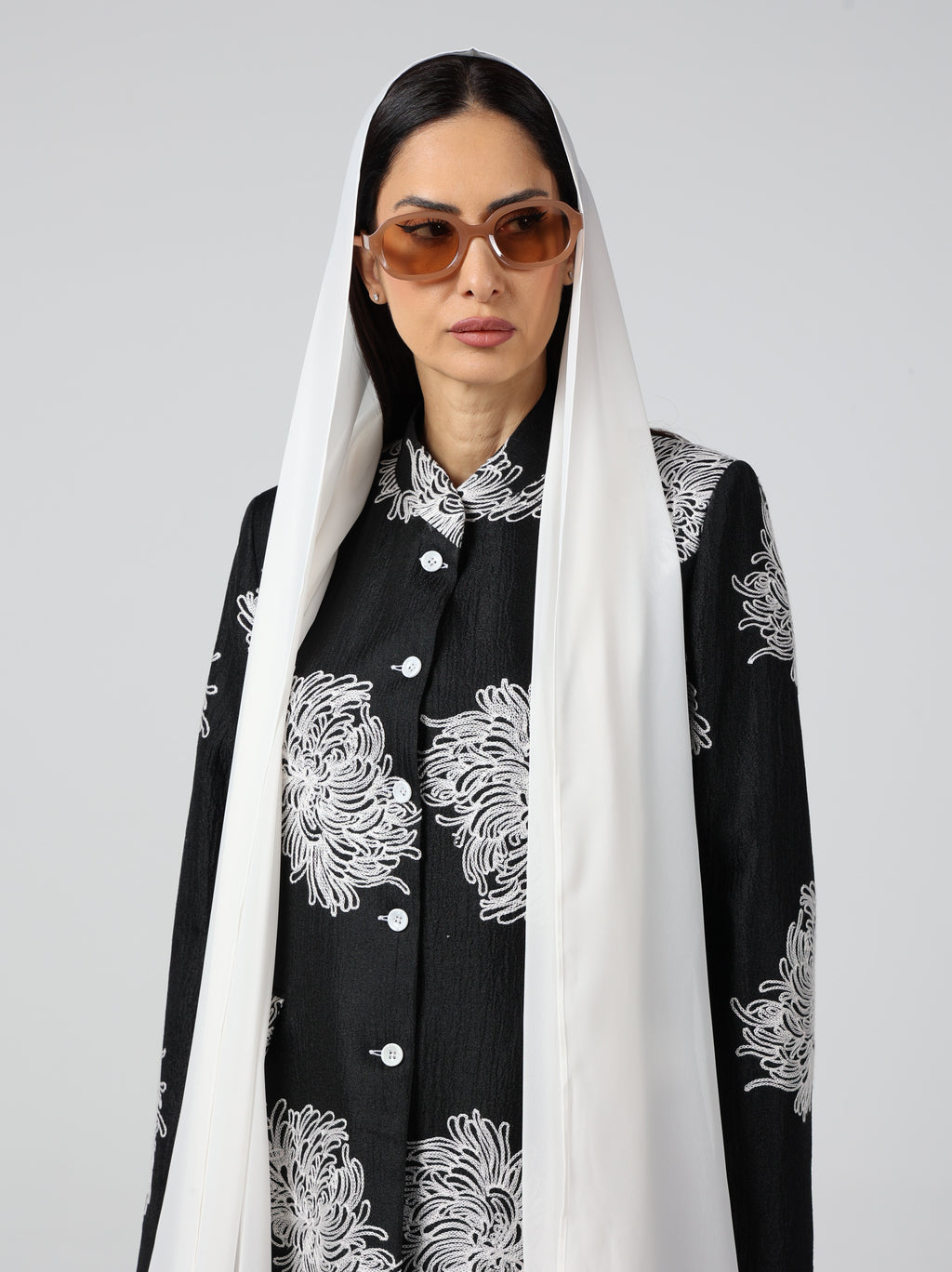 The Jacket 24 - Floral Black