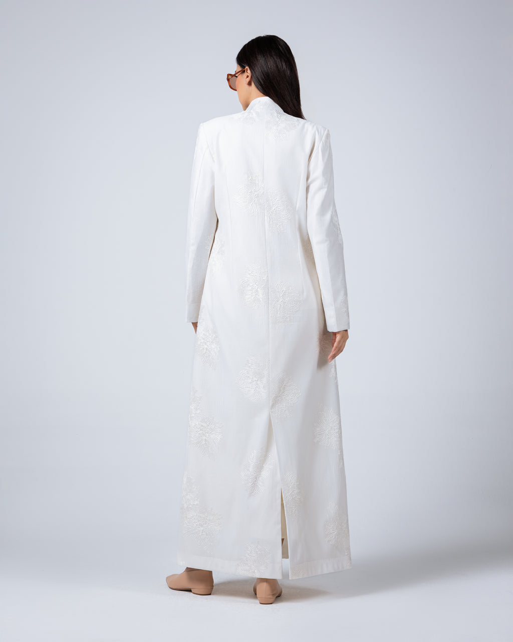 The Jacket 24 - Floral Cream