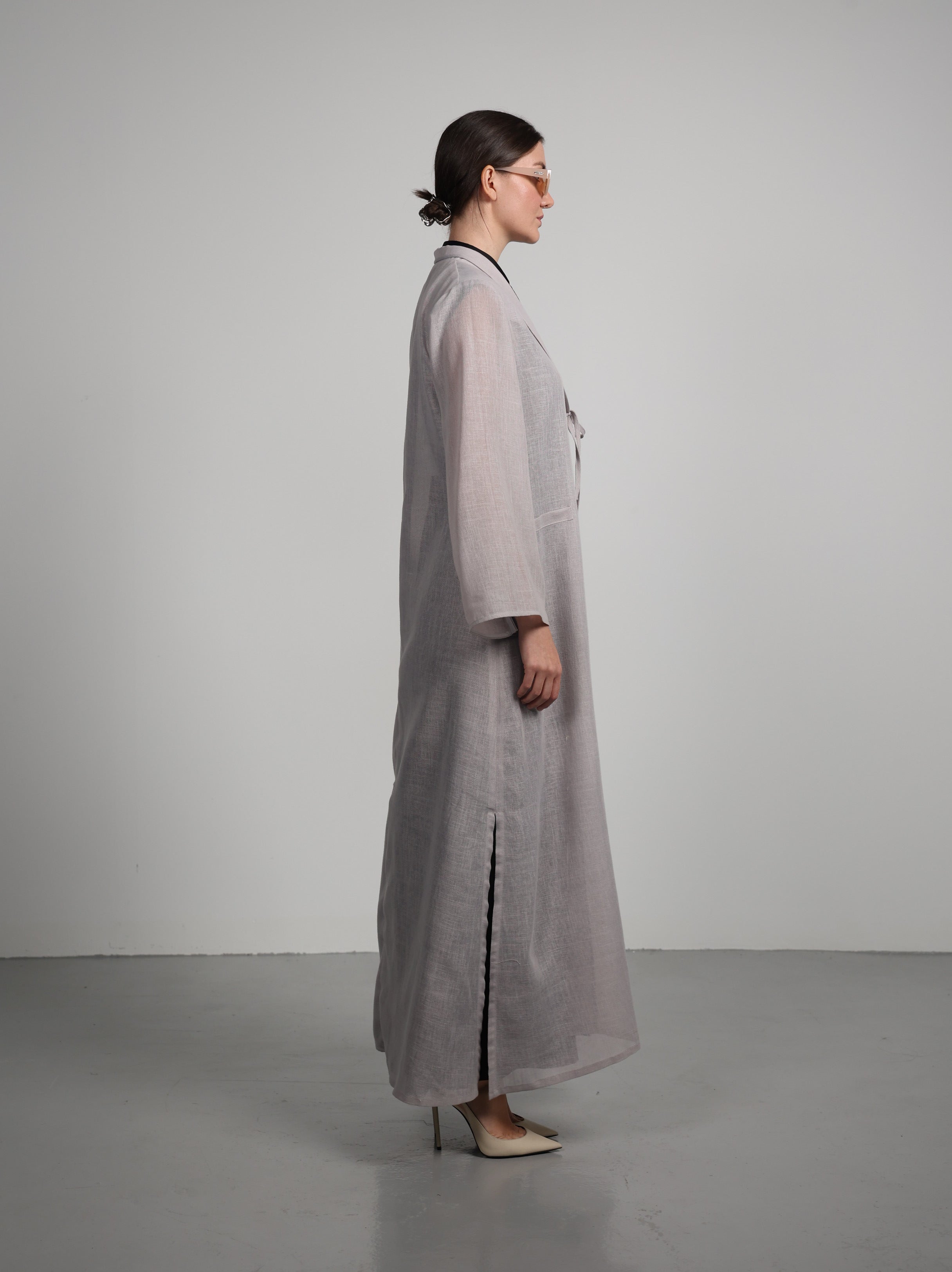 The Abaya 03 - Pearl Grey
