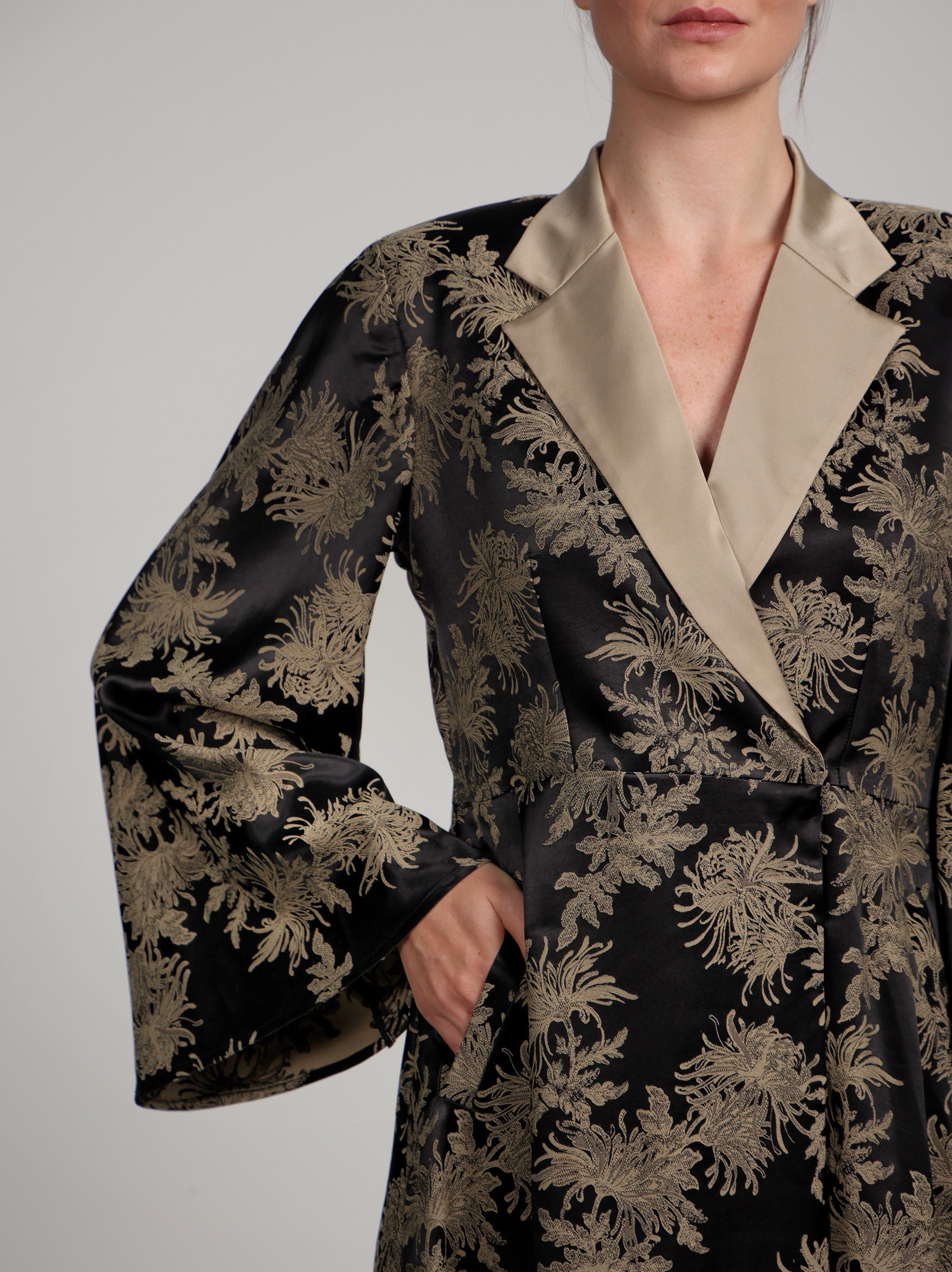 The Jacket 14 - Floral black