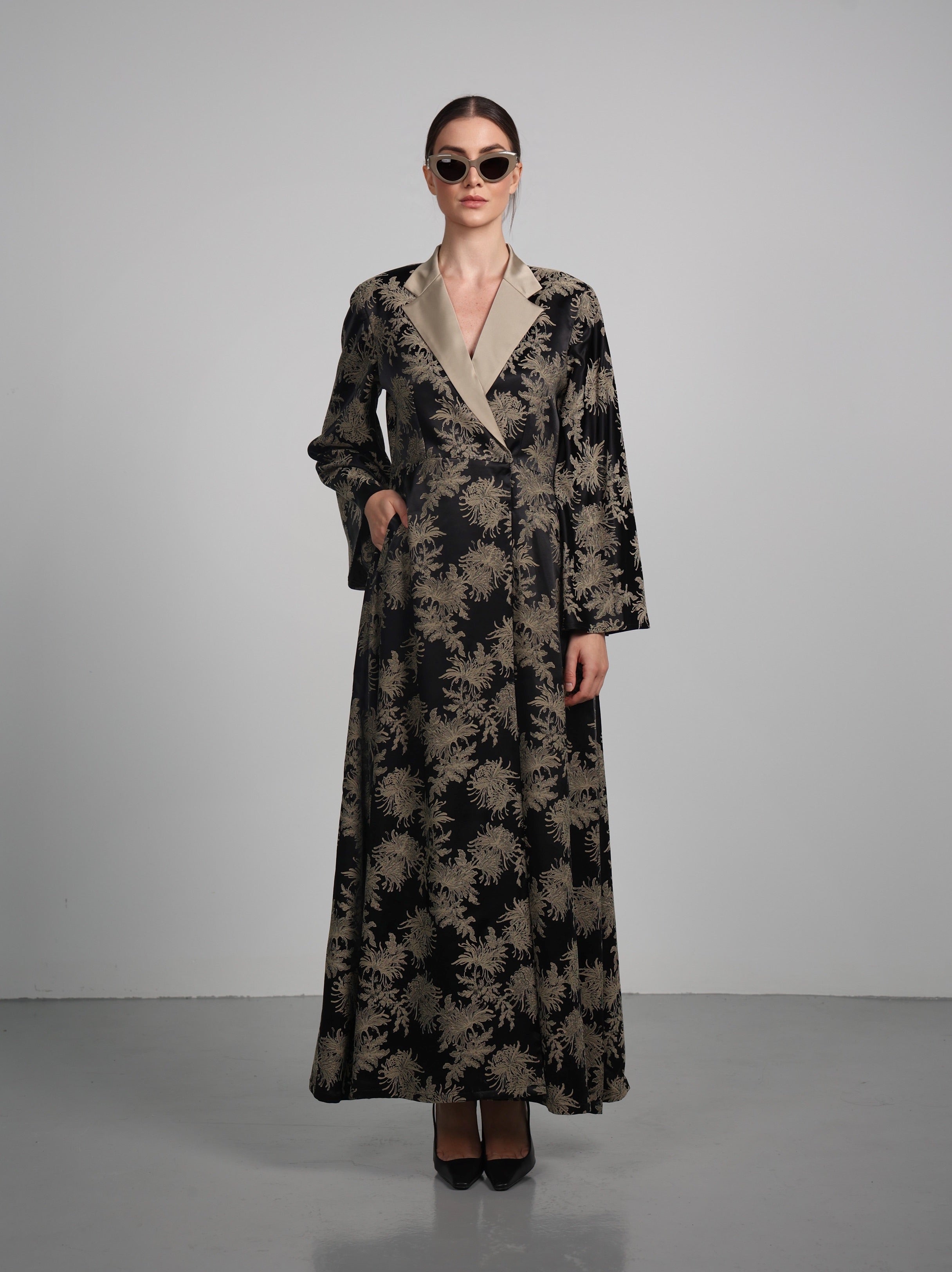 The Jacket 14 - Floral black