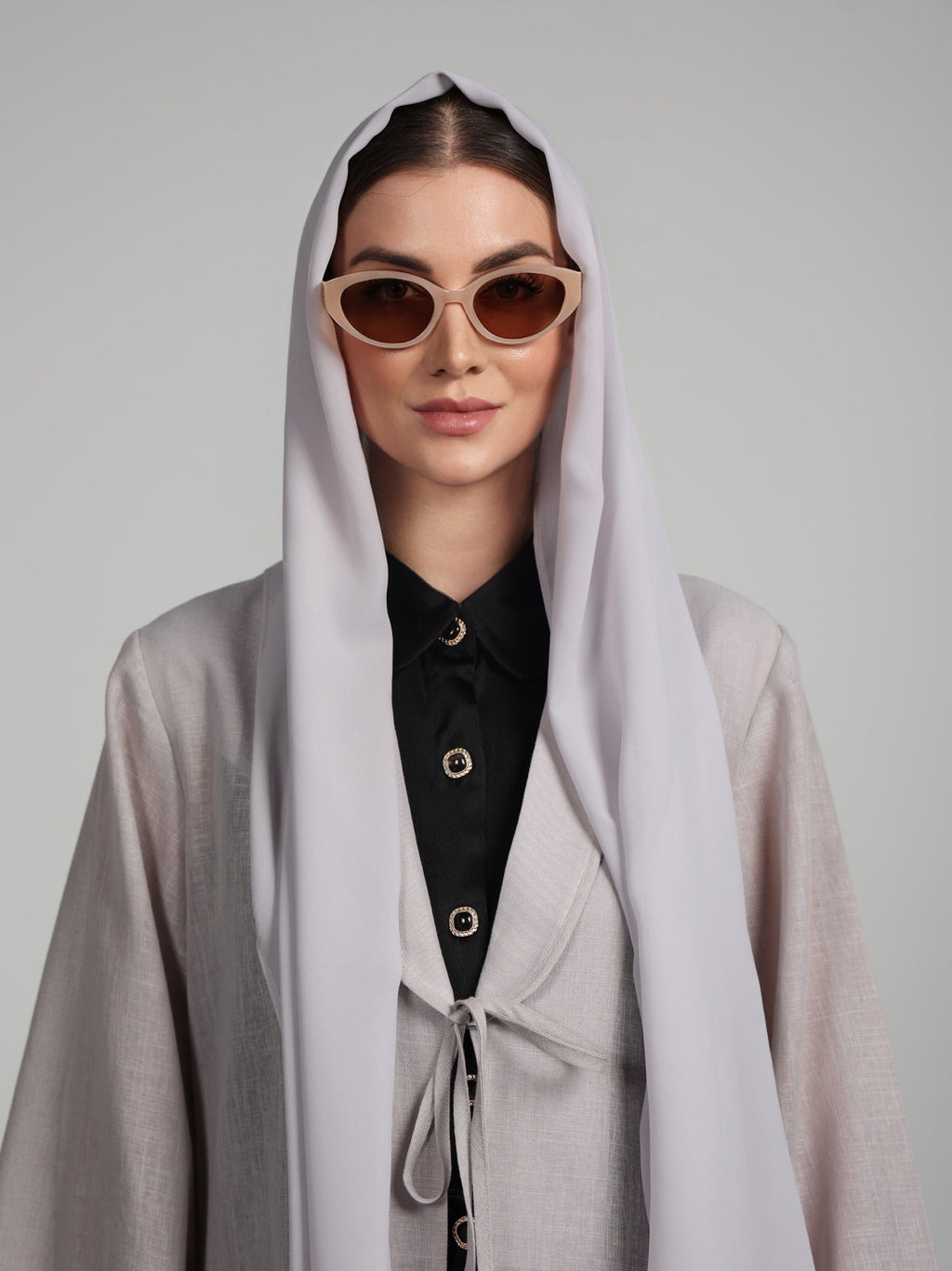 The Abaya 03 - Pearl Grey