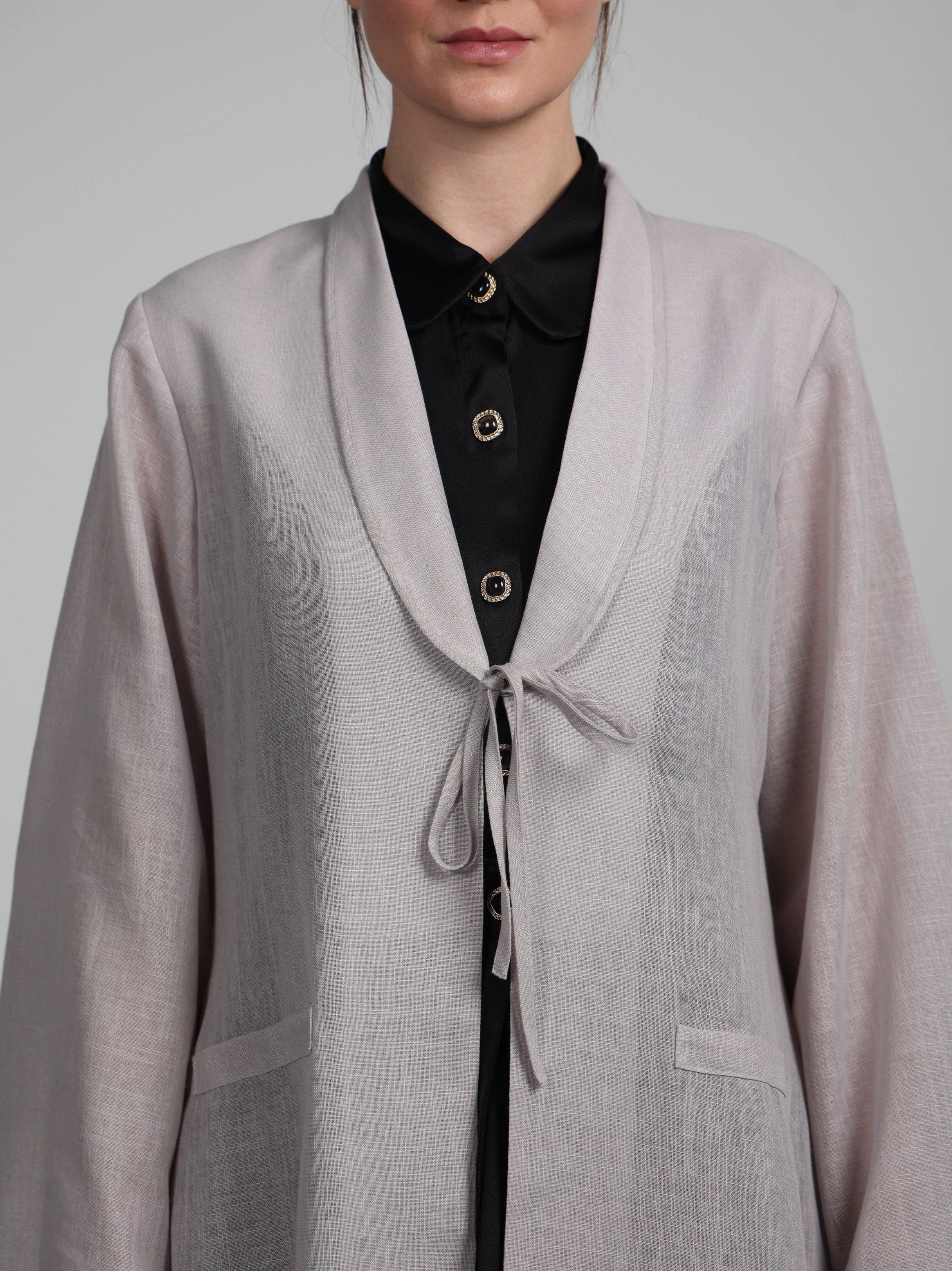 The Abaya 03 - Pearl Grey