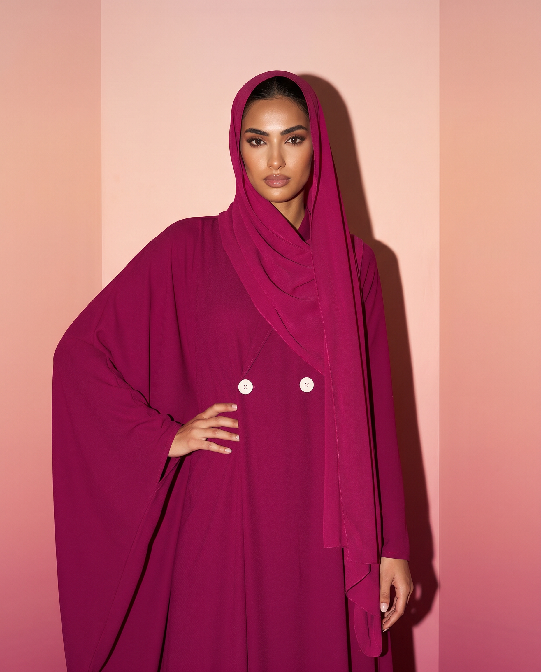 The Abaya 10 - Bougainvillea