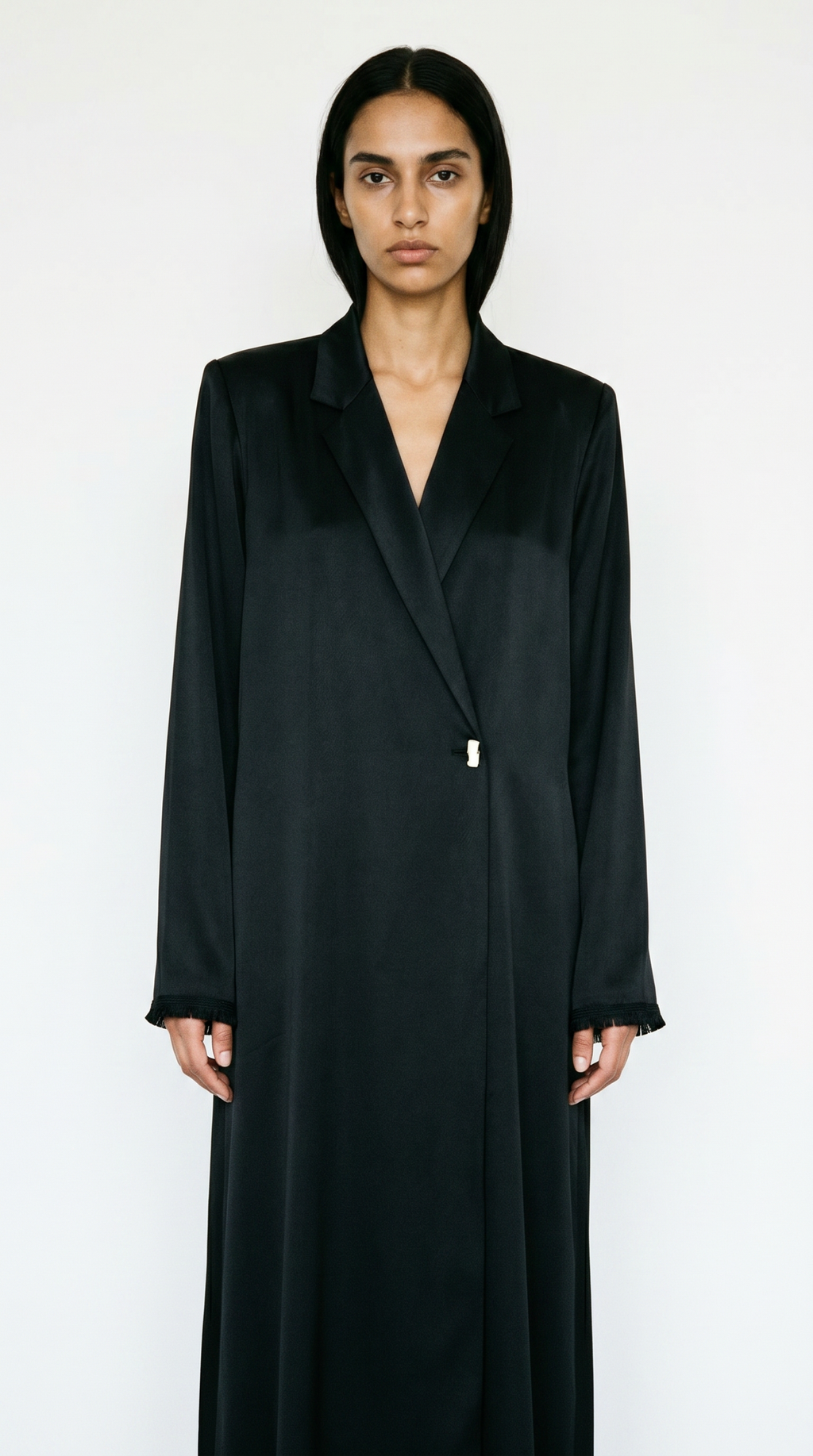 The Abaya 06 - Black satin