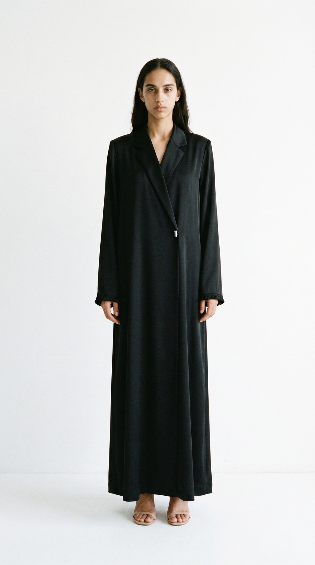 The Abaya 06 - Black satin