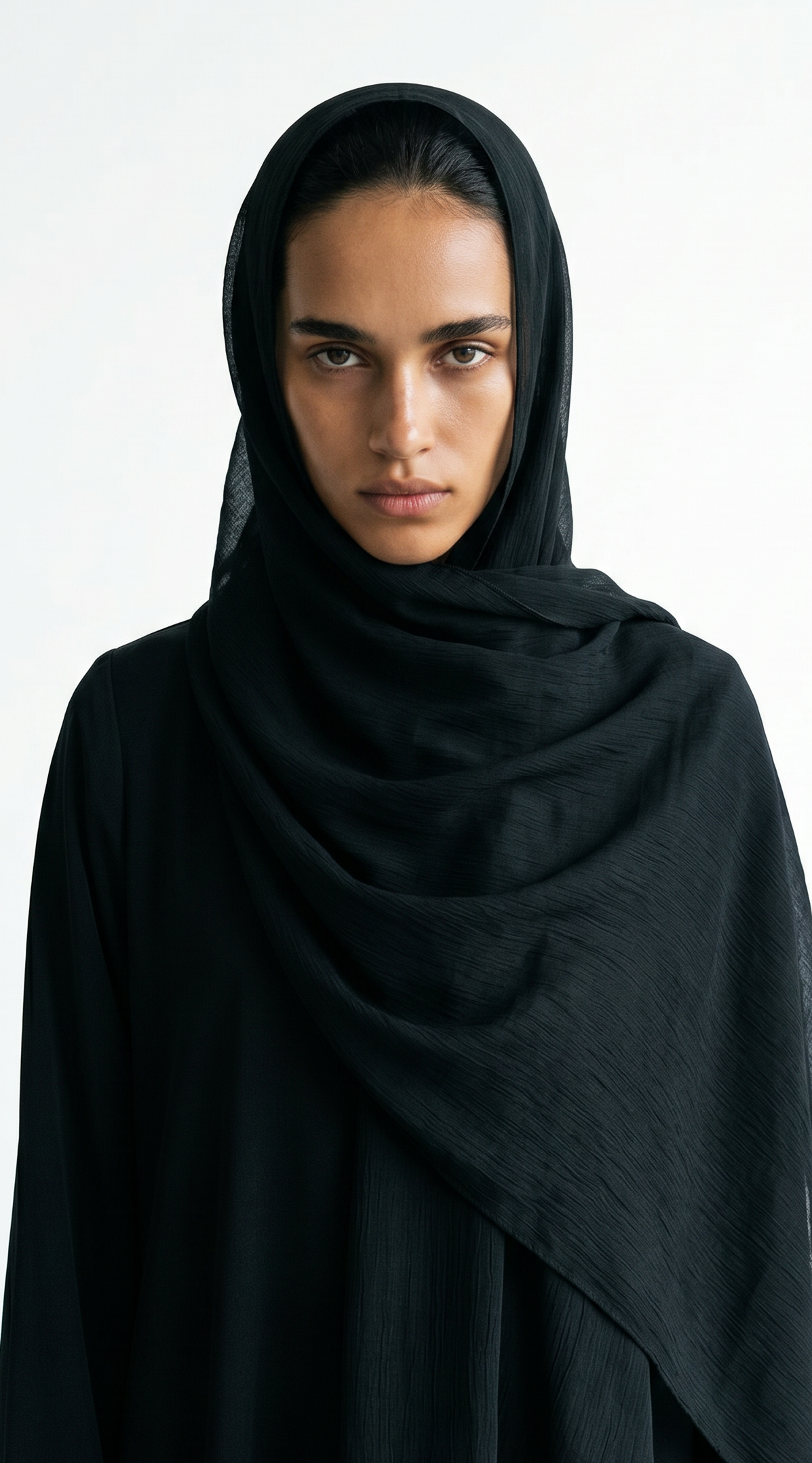 The Abaya 06 - Black satin