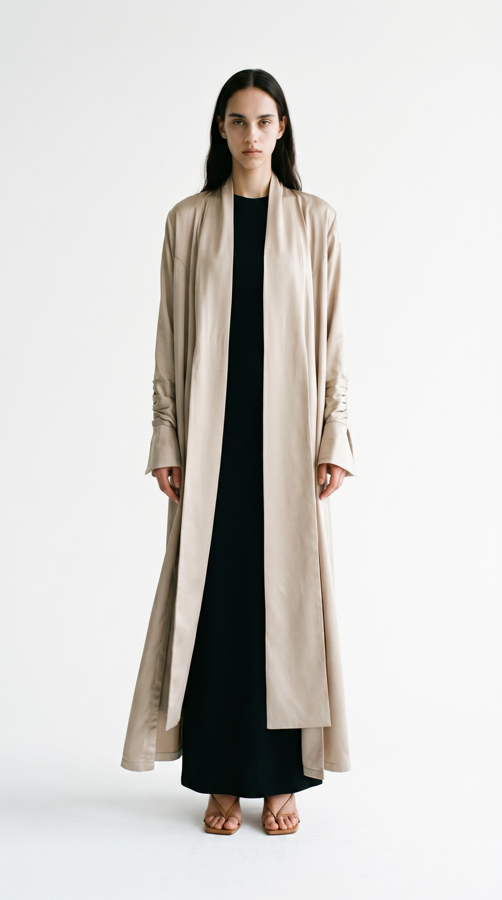 The Abaya 15 - Beige Gold