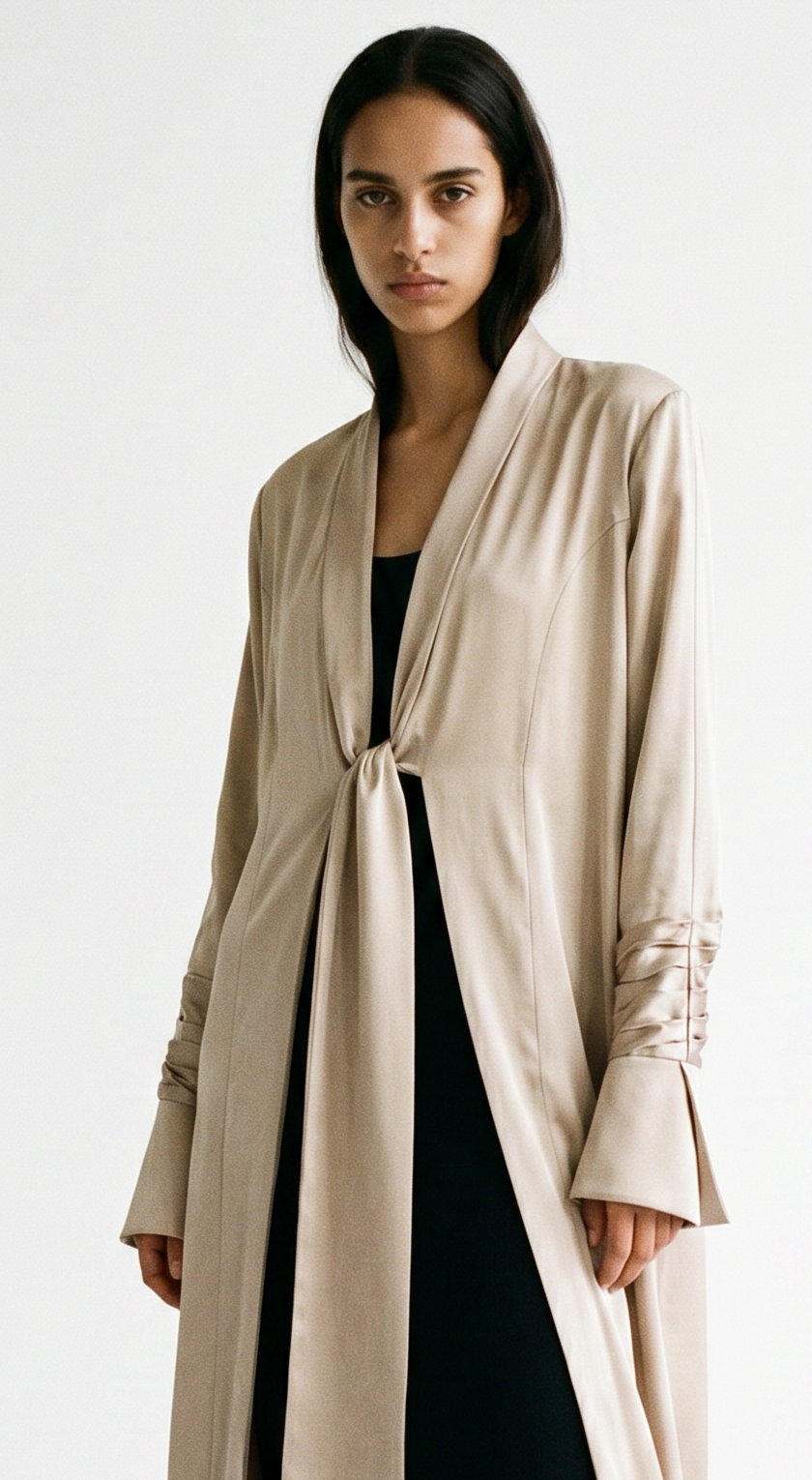 The Abaya 15 - Beige Gold