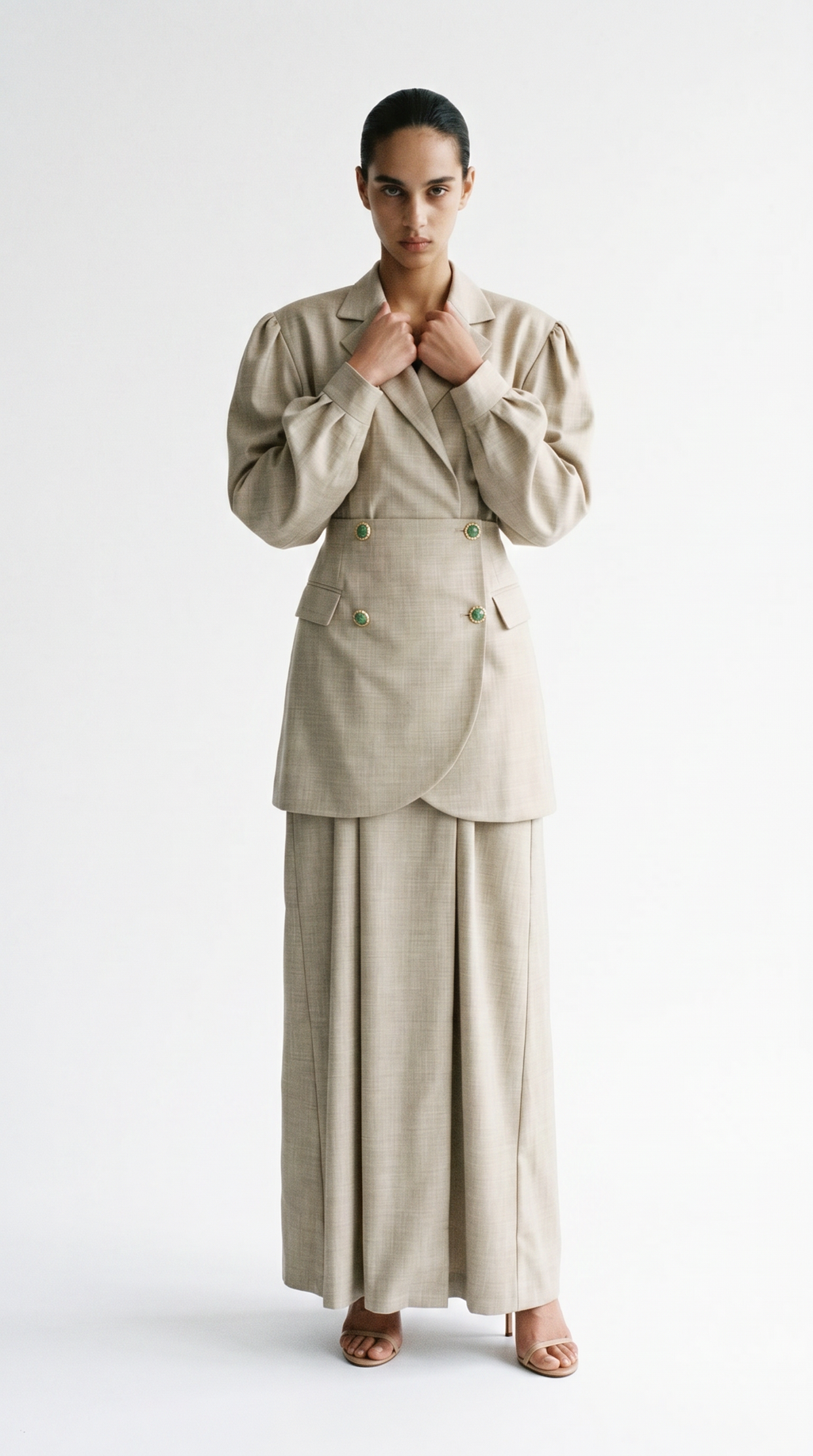 The Jacket 17 - Beige Sage