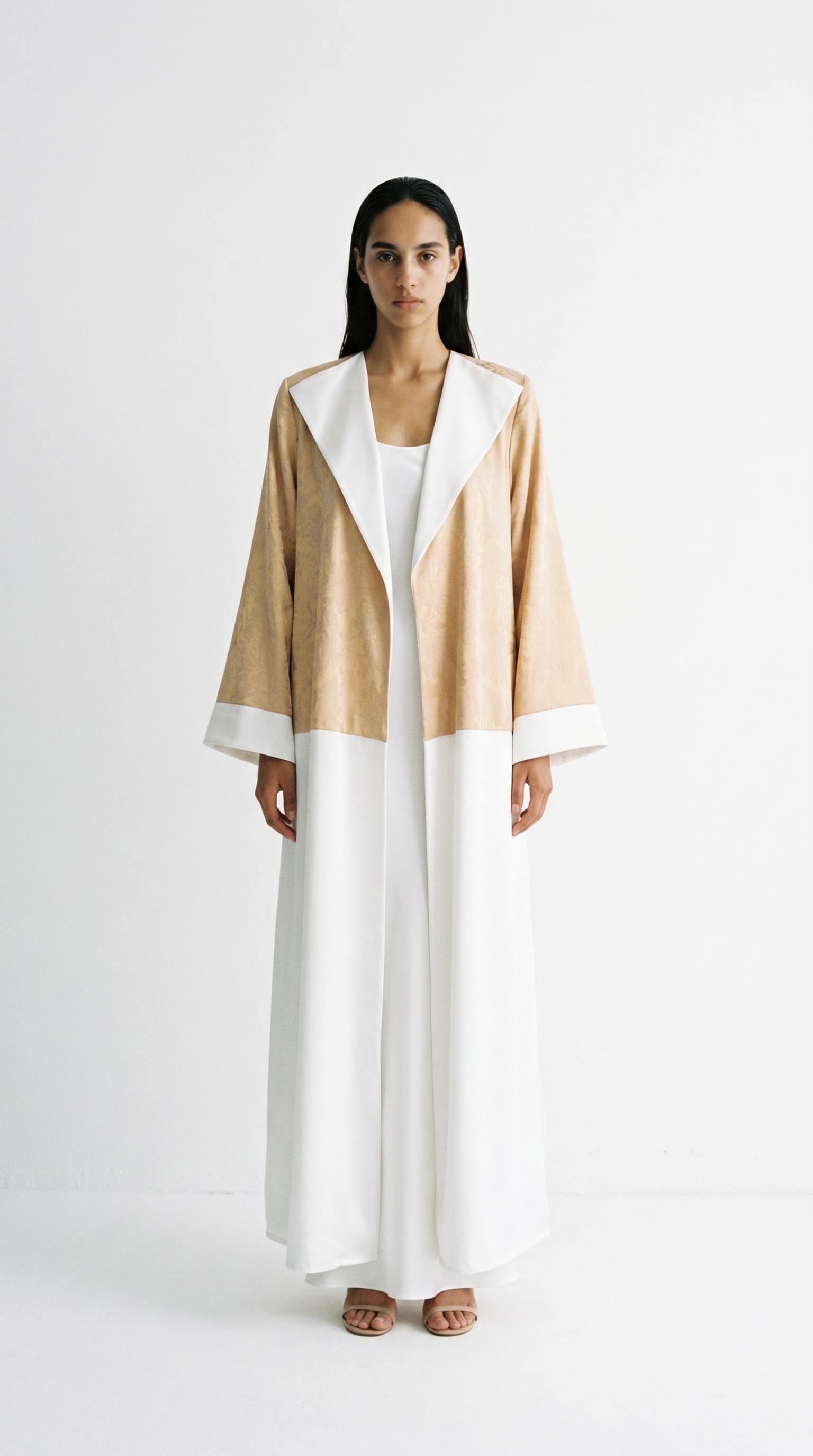 The Abaya 07 - Yellow Florals