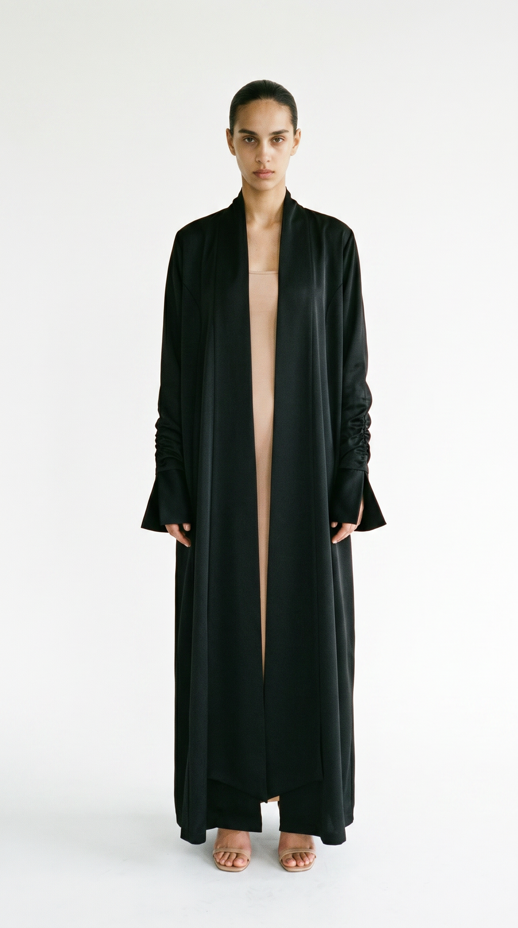 The Abaya 15 - Black Satin
