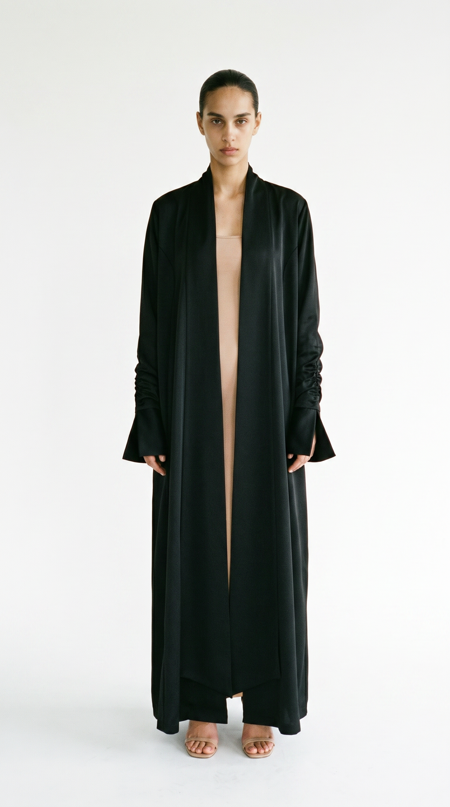 The Abaya 15 - Black Satin