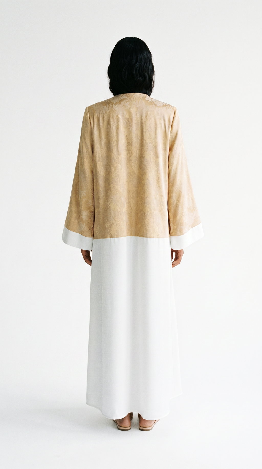 The Abaya 07 - Yellow Florals
