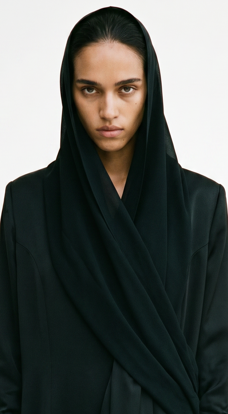 The Abaya 15 - Black Satin