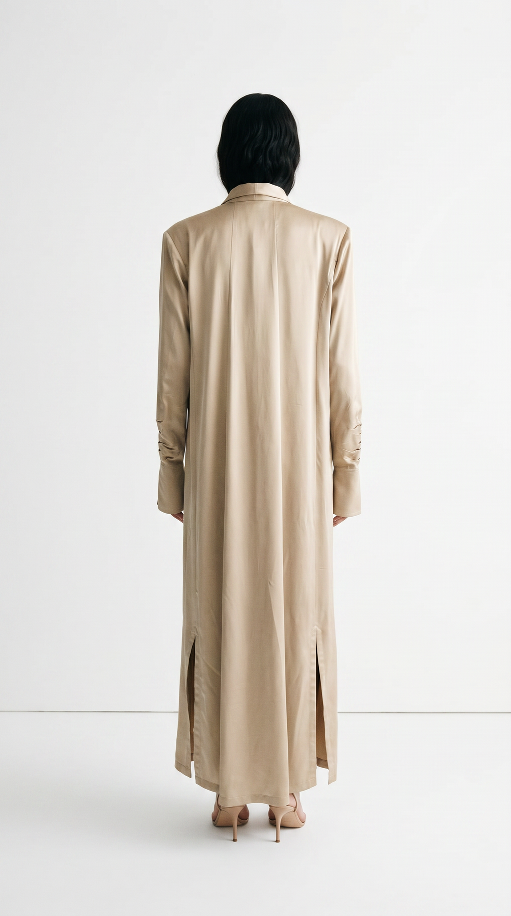 The Abaya 15 - Beige Gold