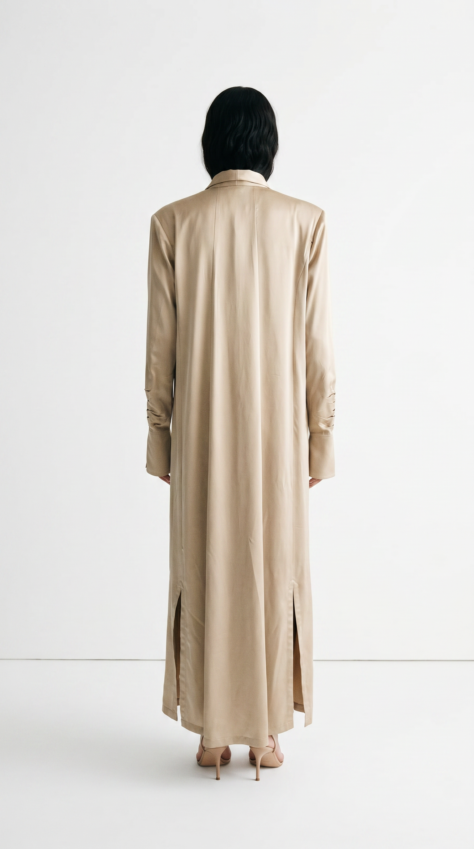 The Abaya 15 - Beige Gold