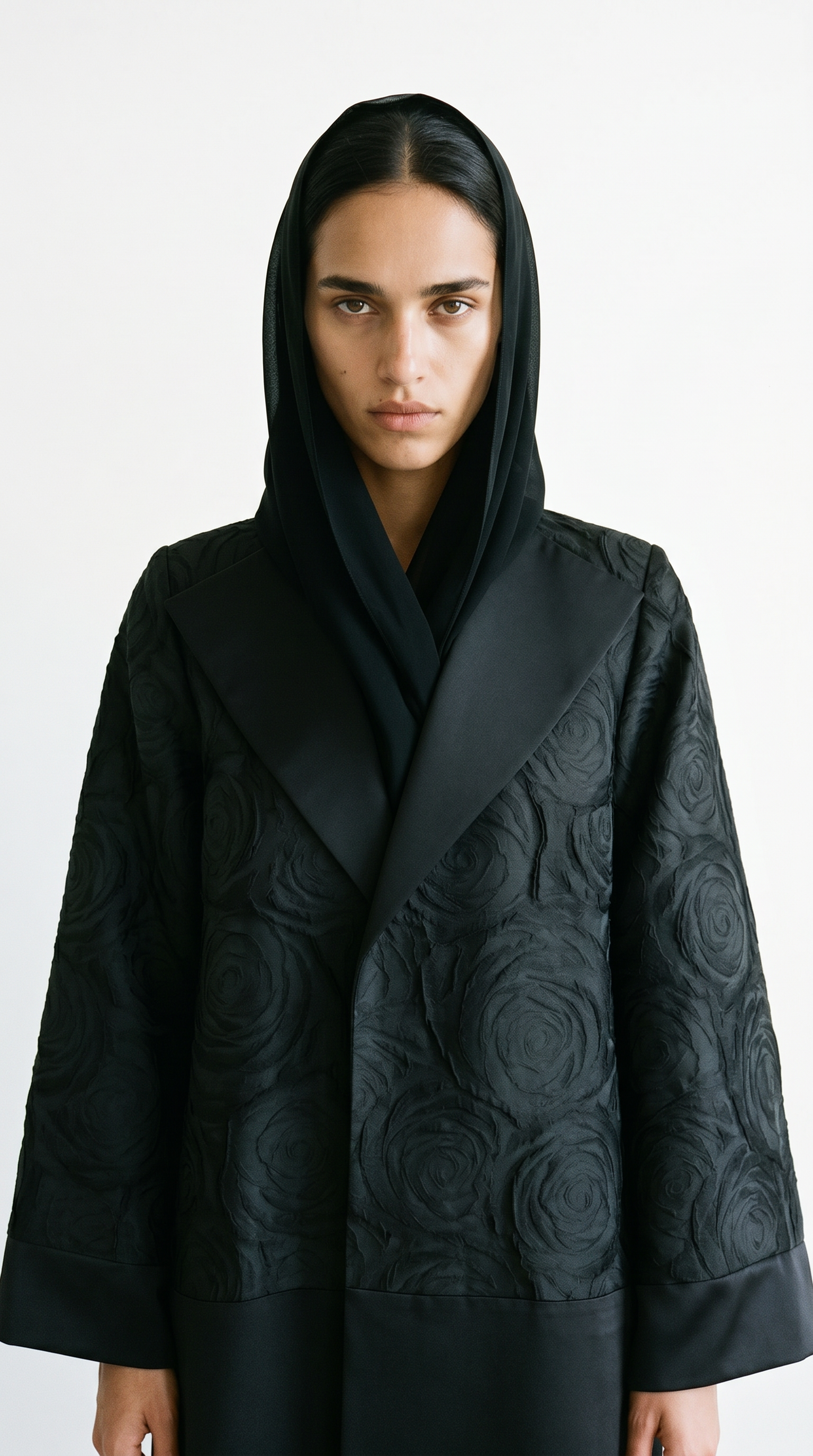 The Abaya 07 - Black Roses