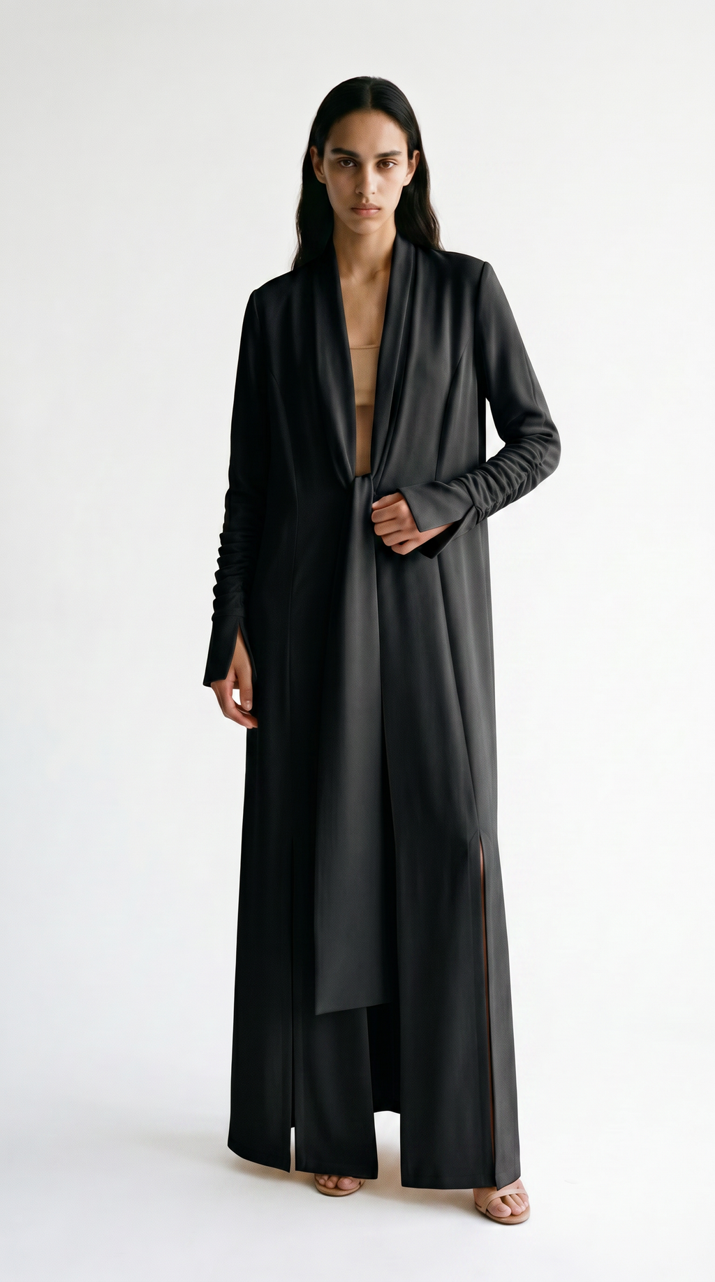 The Abaya 15 - Black Satin